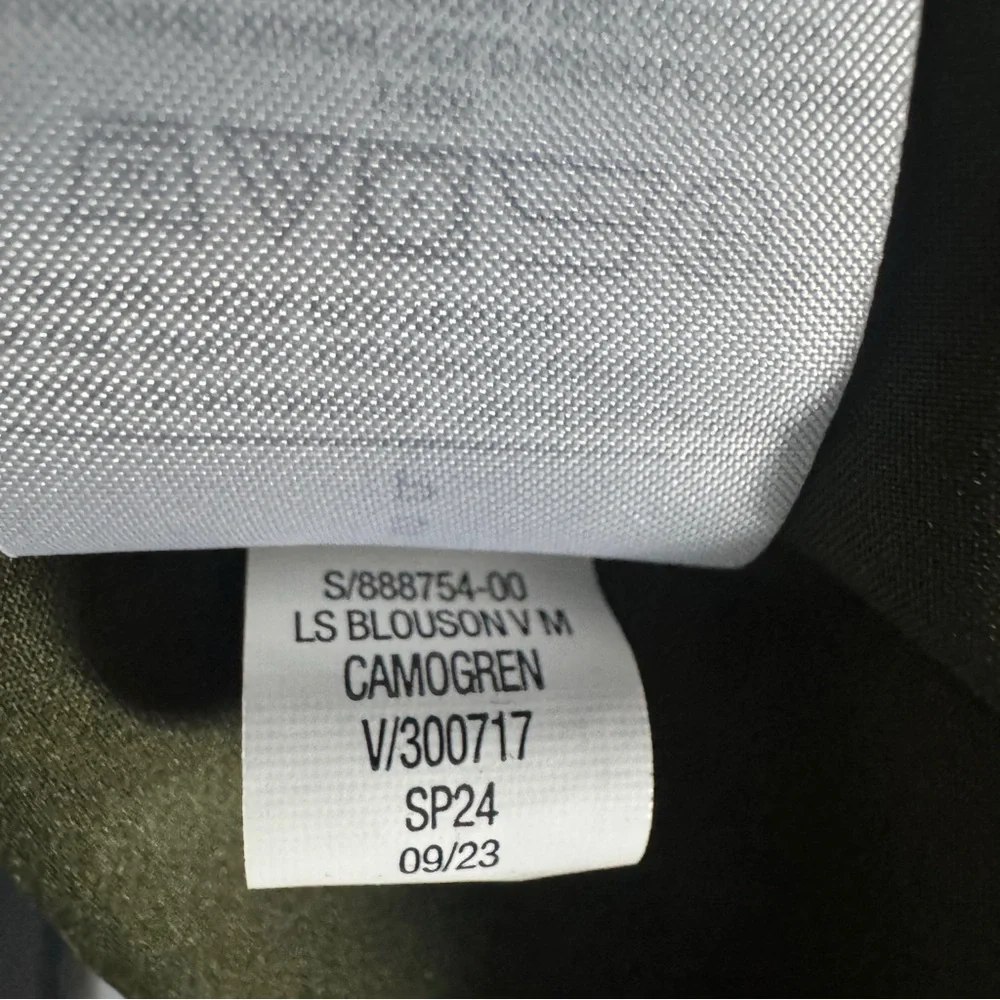 Banana Republic Blouson V-Neck Maxi Dress – Camo Green (Small) - Picture 7 of 8